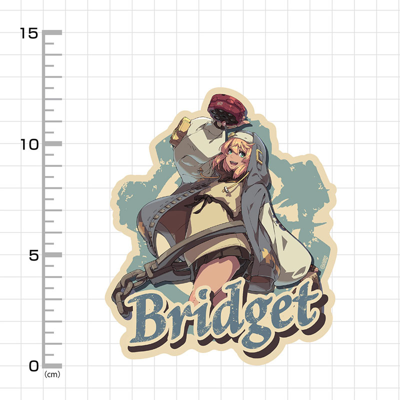 GUILTY GEAR -STRIVE- ブリジット 屋外対応ステッカー 画像 3 | AniSmile