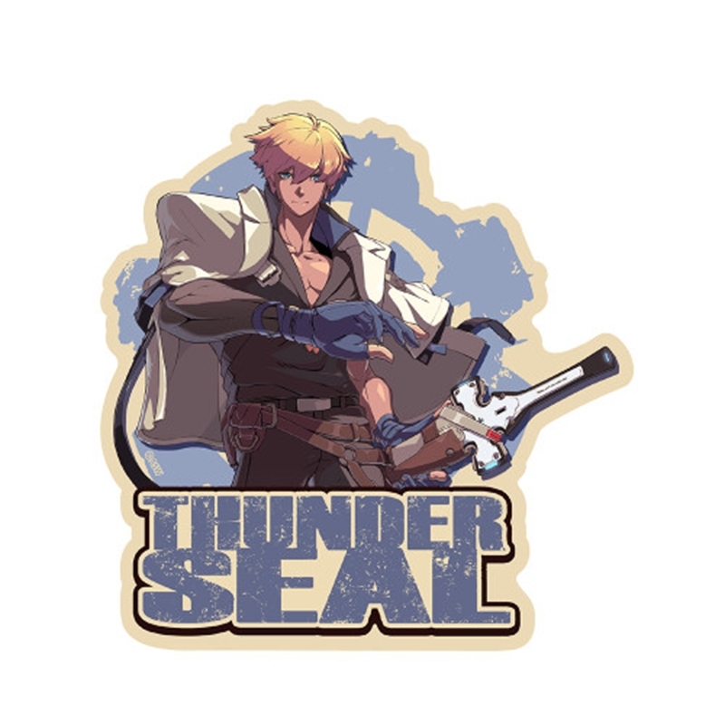 GUILTY GEAR -STRIVE- カイ=キスク 屋外対応ステッカー 画像 2 | AniSmile
