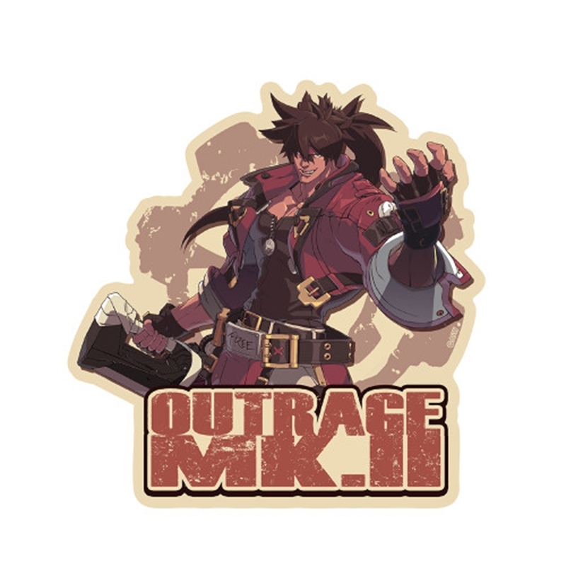GUILTY GEAR -STRIVE- ソル=バッドガイ 屋外対応ステッカー 画像 2 | AniSmile