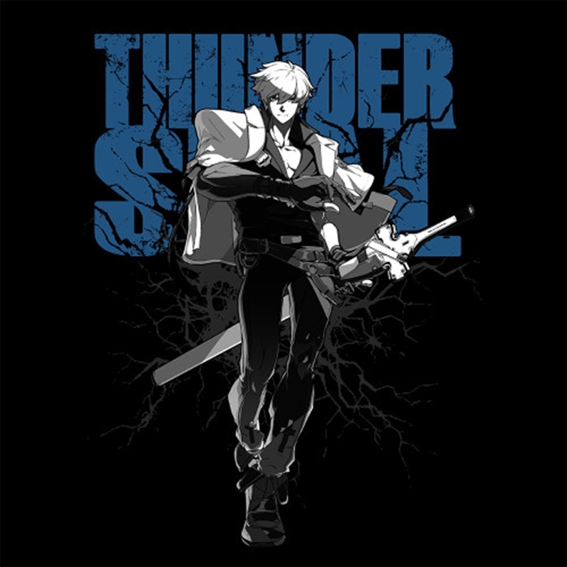 GUILTY GEAR -STRIVE- カイ=キスク Tシャツ/SUMI-XL 画像 2 | AniSmile