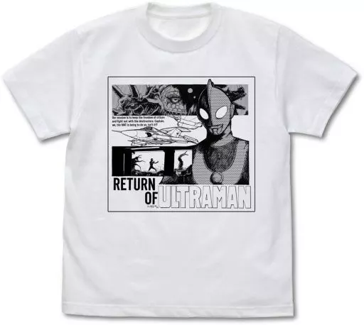 『帰ってきたウルトラマン』庵野秀明イラストVer. Tシャツ/WHITE-M - 公式商品画像 | AniSmile