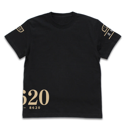 まいてつLastRun!! レイルロオド・ハチロク Tシャツ/BLACK-S 画像 2 | AniSmile