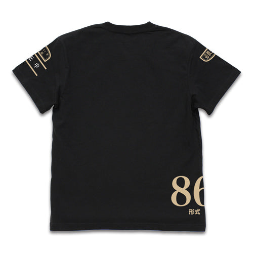 まいてつLastRun!! レイルロオド・ハチロク Tシャツ/BLACK-S 画像 3 | AniSmile
