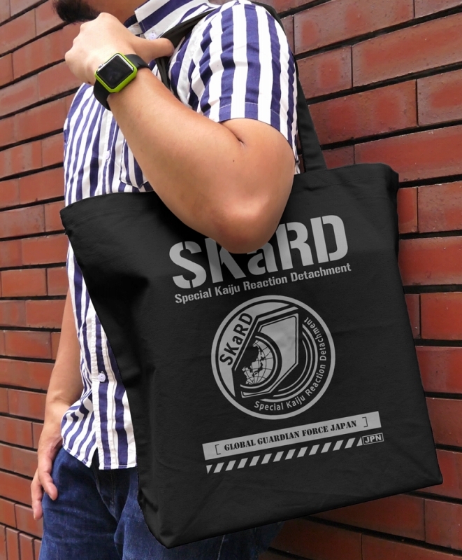 ウルトラマンブレーザー SKaRD ラージトート/BLACK 画像 2 | AniSmile
