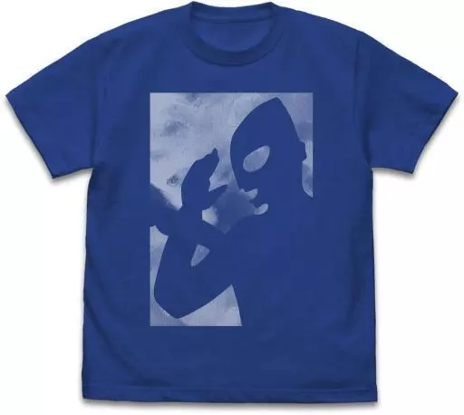 ウルトラマンシルエット Tシャツ/ROYAL BLUE-L - 公式商品画像 | AniSmile