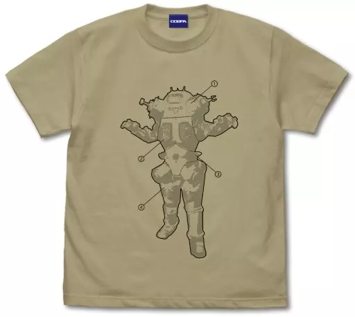 ウルトラセブン キングジョー分離図解 Tシャツ/SAND KHAKI-XL - 公式商品画像 | AniSmile