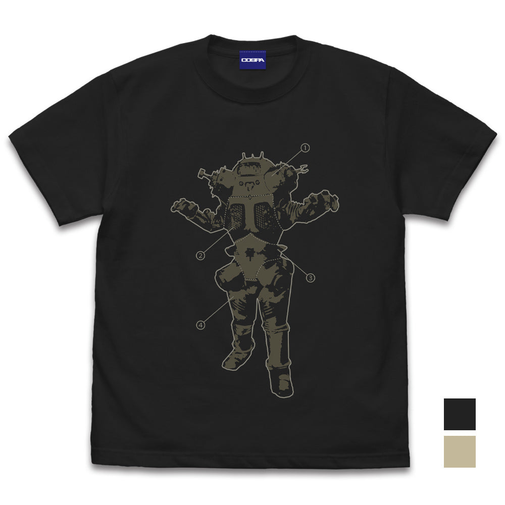 ウルトラセブン キングジョー分離図解 Tシャツ/SUMI-S - 公式商品画像 | AniSmile