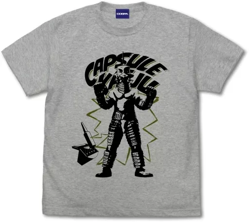 ウルトラセブン カプセル怪獣 ウインダム Tシャツ/MIX GRAY-M - 公式商品画像 | AniSmile