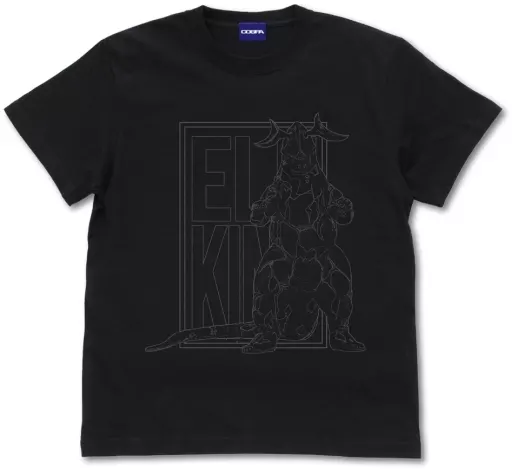 ウルトラセブン エレキング イラストタッチTシャツ/BLACK-L - 公式商品画像 | AniSmile