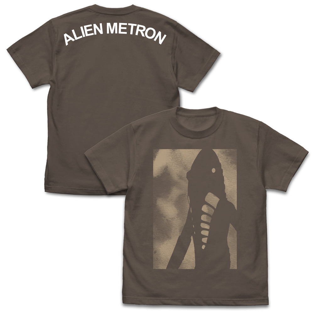 ウルトラセブン メトロン星人シルエット Tシャツ/CHARCOAL-M - 公式商品画像 | AniSmile