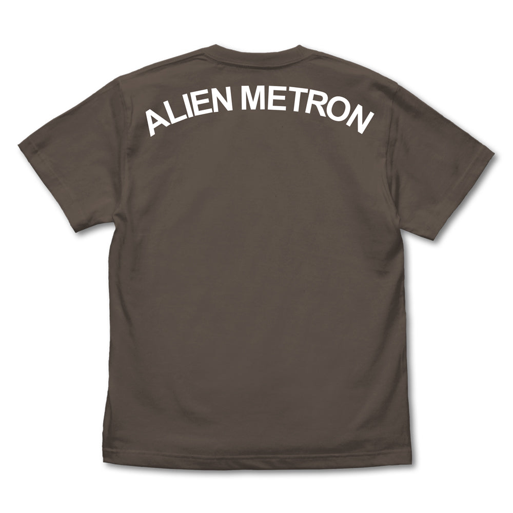 ウルトラセブン メトロン星人シルエット Tシャツ/CHARCOAL-M 画像 3 | AniSmile