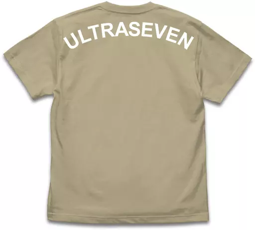ウルトラセブンシルエット Tシャツ/SAND KHAKI-L 画像 2 | AniSmile