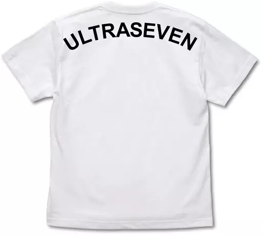 ウルトラセブンシルエット Tシャツ/WHITE-L 画像 2 | AniSmile