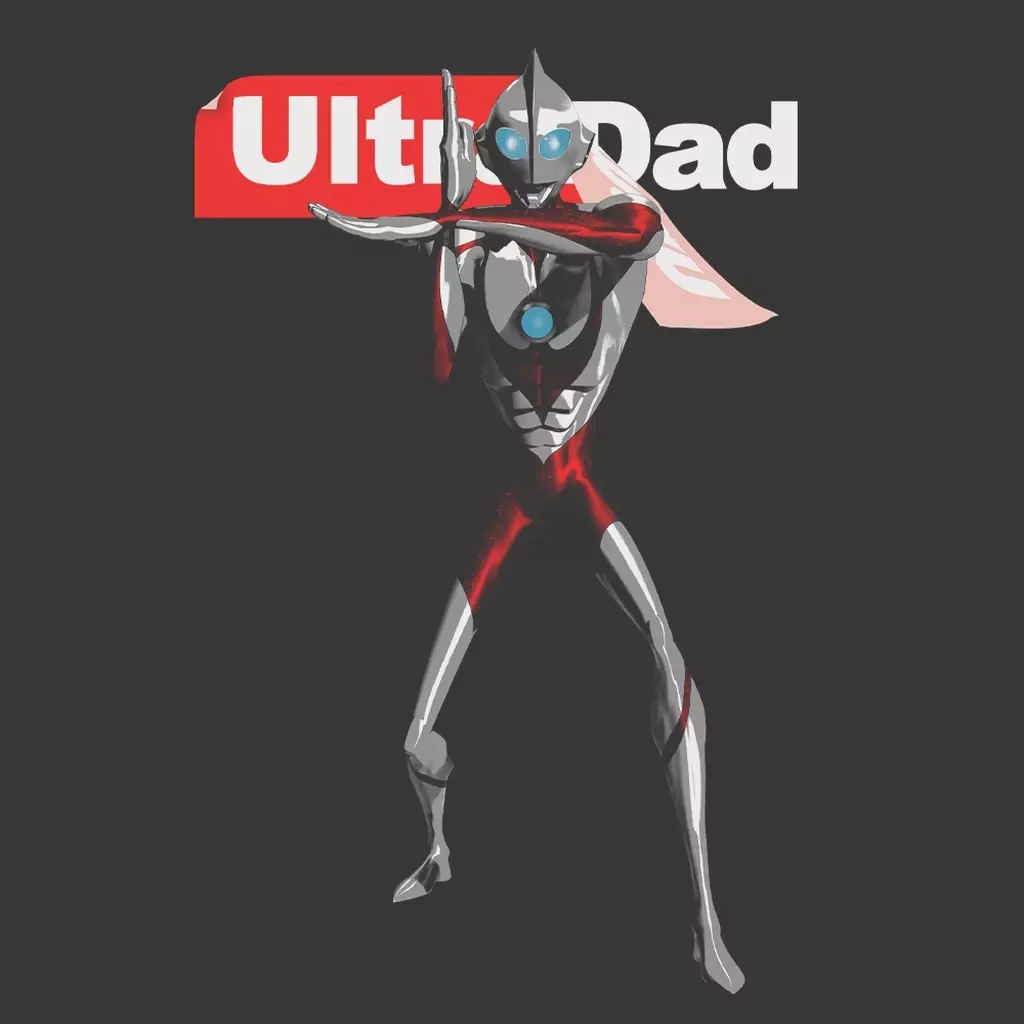 Ultraman: Rising ウルトラマン Emi's Dad Tシャツ/SUMI-XL 图片 2 | AniSmile