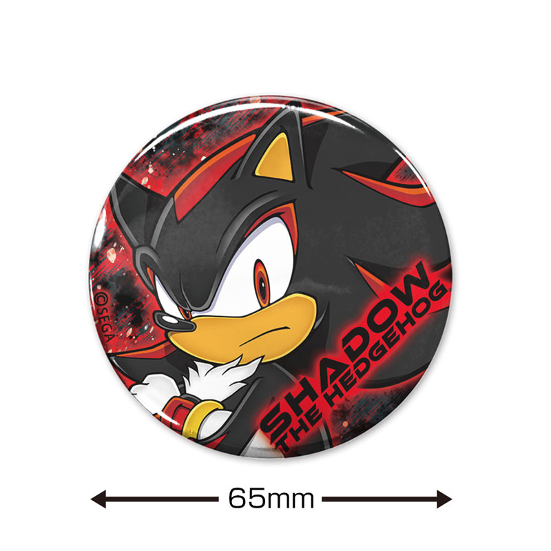 ソニック・ザ・ヘッジホッグ 究極生命体 シャドウ 65mm缶バッジ 画像 2 | AniSmile