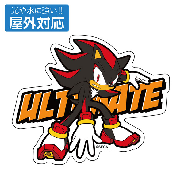 ソニック・ザ・ヘッジホッグ 究極生命体 シャドウ 屋外対応ステッカー - 公式商品画像 | AniSmile
