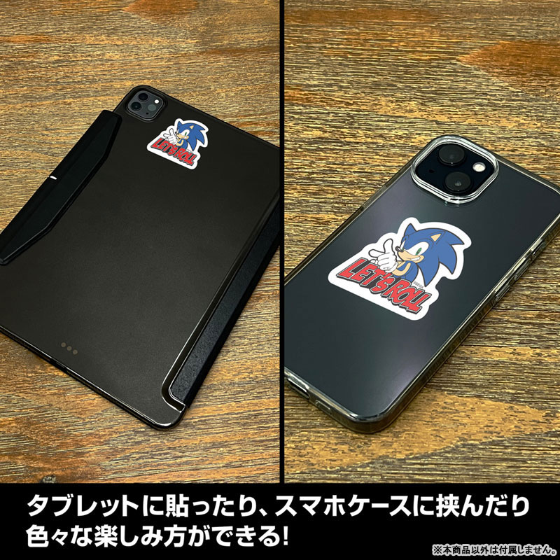 音速のハリネズミ ソニック ミニステッカーセット 画像 3 | AniSmile