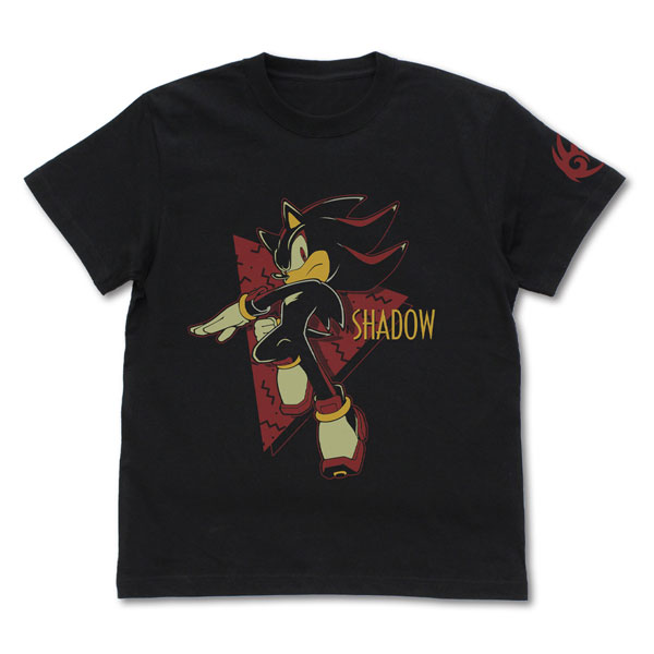 ソニック・ザ・ヘッジホッグ シャドウ レトロポップ Tシャツ/BLACK-XL - 公式商品画像 | AniSmile
