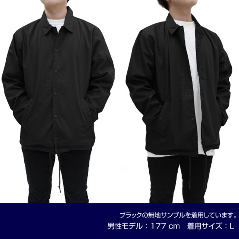 クラシックソニック T/Cコーチジャケット/NAVY-M 画像 4 | AniSmile