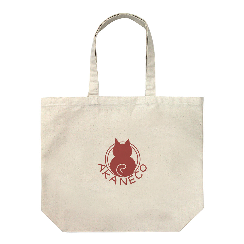 ラーメン赤猫ロゴ ラージトート/NATURAL - 公式商品画像 | AniSmile