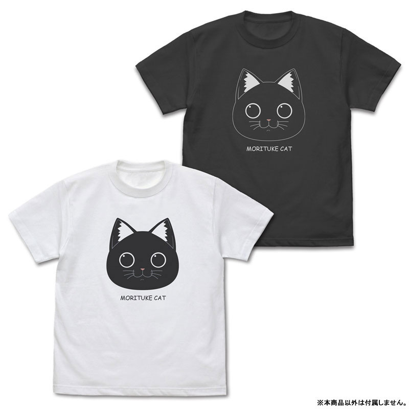 TVアニメ「ラーメン赤猫」 サブの「MORITSUKE CAT」 Tシャツ/SUMI-L 画像 2 | AniSmile