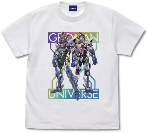 グリッドマン ユニバース フルカラーTシャツ/WHITE-XL - 公式商品画像 | AniSmile