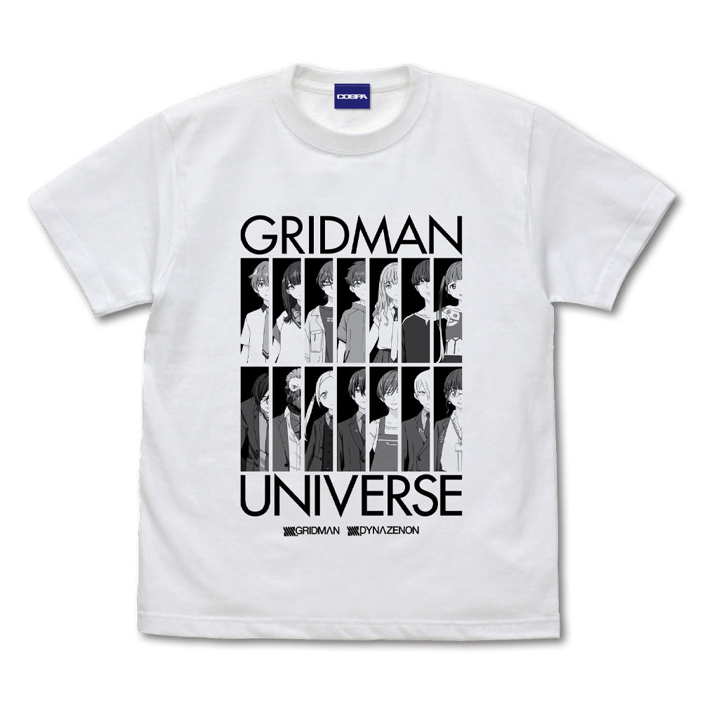 グリッドマン ユニバース キャラクター Tシャツ/WHITE-S - 公式商品画像 | AniSmile