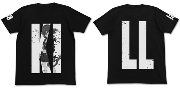 キルラキル 纏流子Tシャツ/BLACK-L - 公式商品画像 | AniSmile