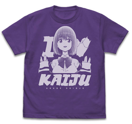 SSSS.GRIDMAN 新条アカネ Tシャツ/VIOLET PURPLE-S - 公式商品画像 | AniSmile