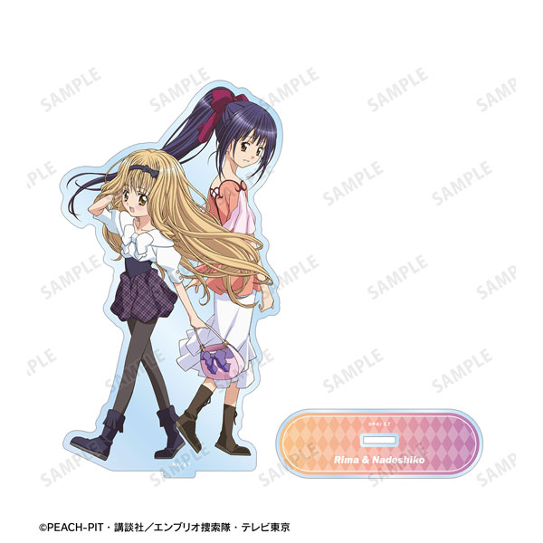 TVアニメ『しゅごキャラ!』 真城 りま&藤咲 なでしこ BIGアクリルスタンド vol.3 - official product image | AniSmile