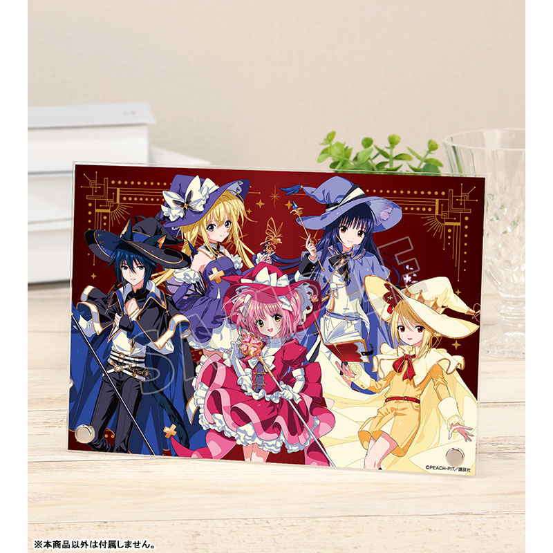 しゅごキャラ! 木澄 玲生さんイラスト 集合 魔法少女&魔法使いver. A5アクリルパネル 画像 2 | AniSmile