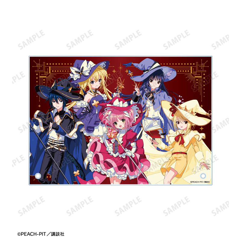 しゅごキャラ! 木澄 玲生さんイラスト 集合 魔法少女&魔法使いver. A5アクリルパネル 画像 5 | AniSmile