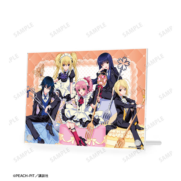 しゅごキャラ! 木澄 玲生さんイラスト 集合 お座りケーキver. A5アクリルパネル - 公式商品画像 | AniSmile