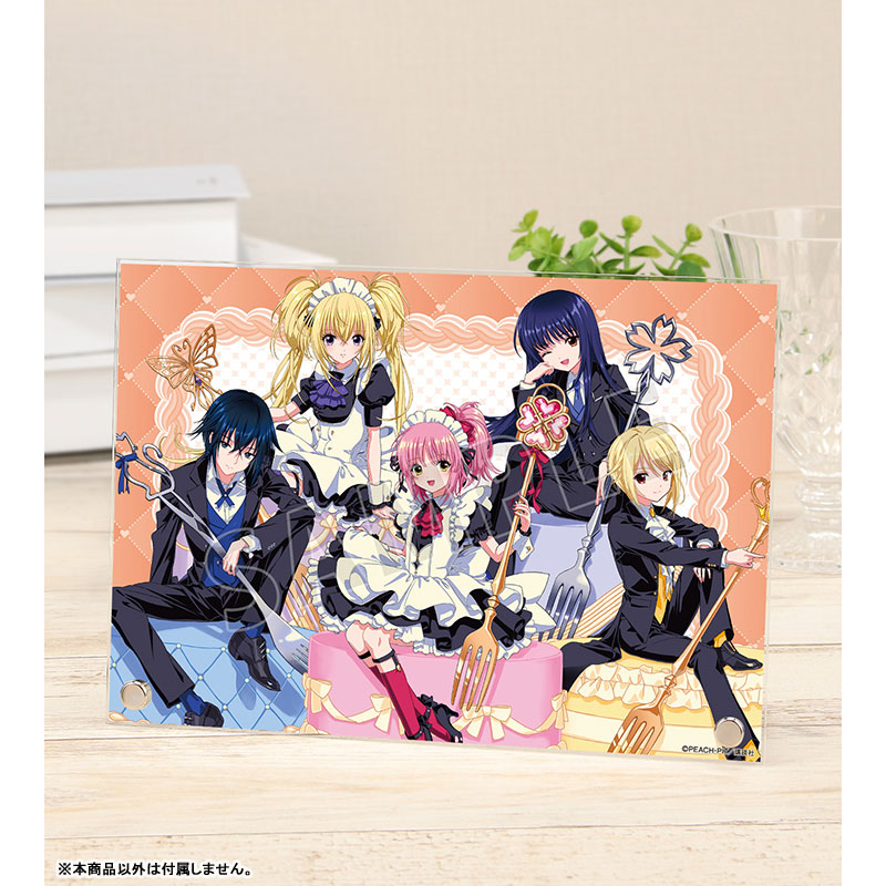 しゅごキャラ! 木澄 玲生さんイラスト 集合 お座りケーキver. A5アクリルパネル 画像 2 | AniSmile