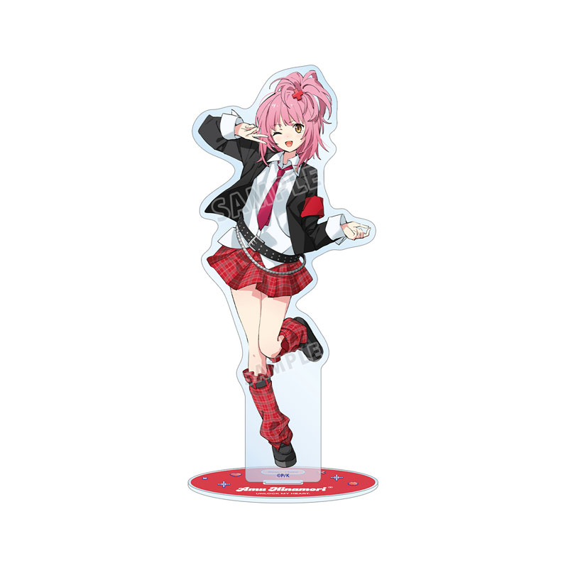 しゅごキャラ! popman3580さんイラスト 日奈森 あむ 制服ver. BIGアクリルスタンド 画像 2 | AniSmile