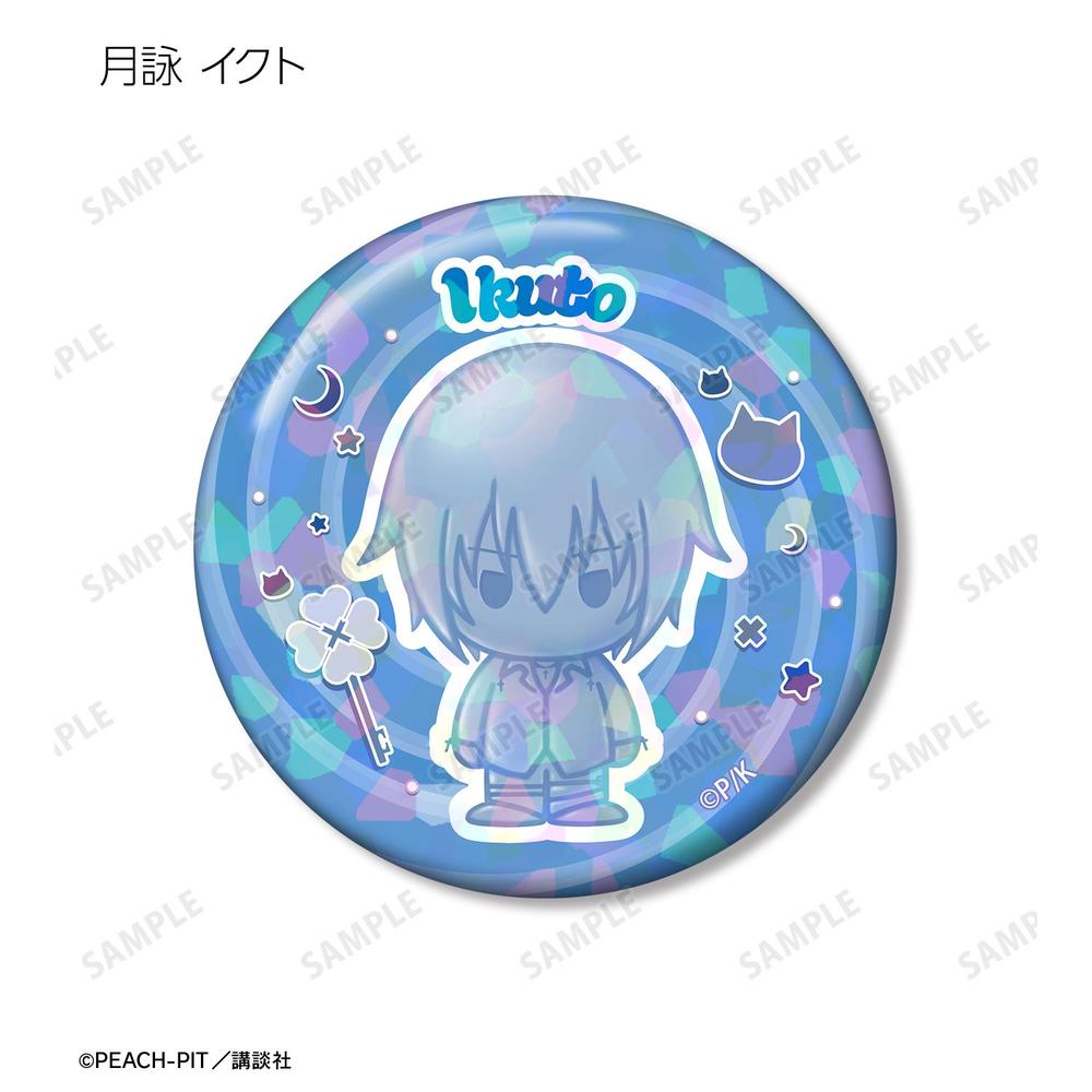 しゅごキャラ! 日奈森 あむ&月詠 イクト petit-sserie ホログラム缶バッジ2個セット 画像 4 | AniSmile