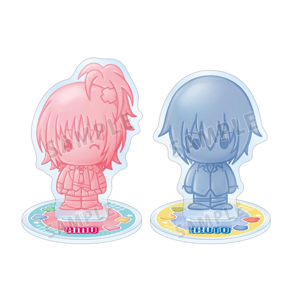 しゅごキャラ! 日奈森 あむ&月詠 イクト petit-sserie アクリルスタンド2個セット - 公式商品画像 | AniSmile