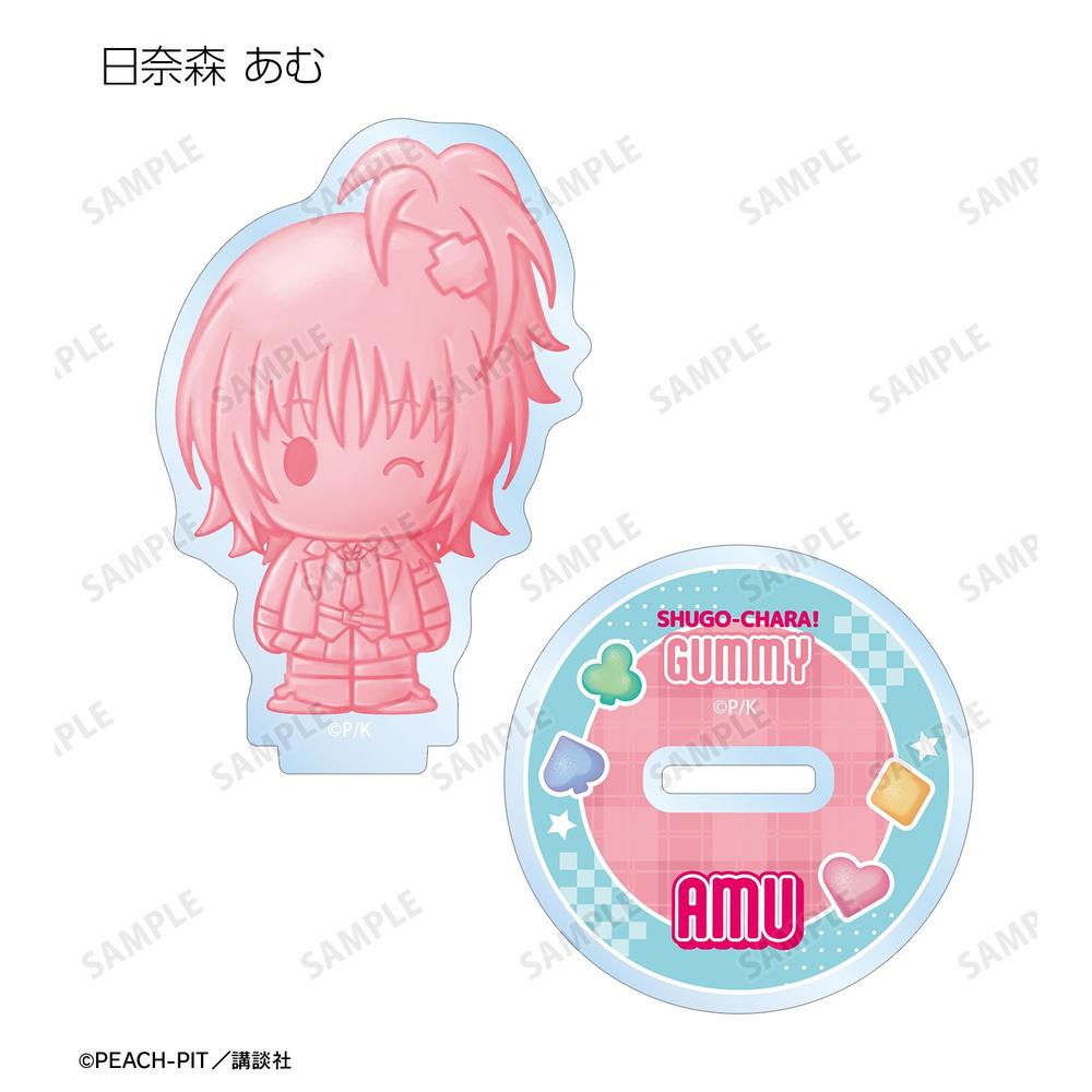 しゅごキャラ! 日奈森 あむ&月詠 イクト petit-sserie アクリルスタンド2個セット 画像 3 | AniSmile