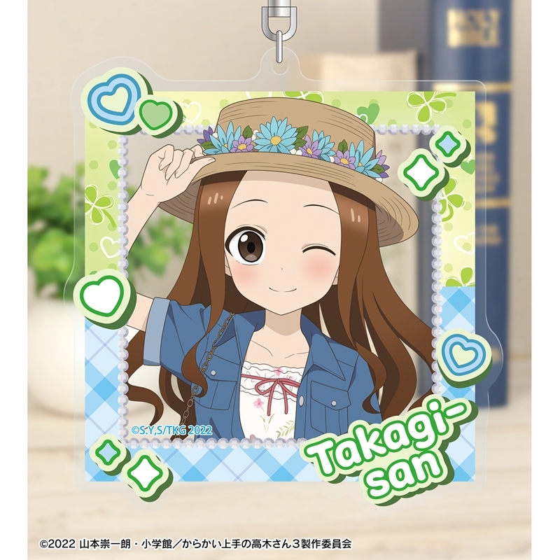からかい上手の高木さん 描き下ろし 高木さん 平成 時代ファッションver. BIGアクリルキーホルダー 画像 3 | AniSmile
