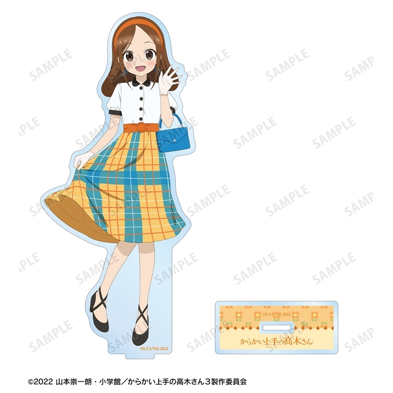 からかい上手の高木さん 描き下ろし 高木さん 昭和 時代ファッションver. BIGアクリルスタンド 画像 3 | AniSmile