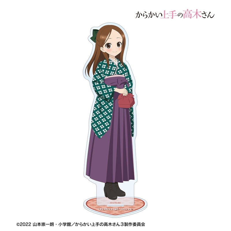 からかい上手の高木さん 描き下ろし 高木さん 明治 時代ファッションver. 特大アクリルスタンド 画像 2 | AniSmile
