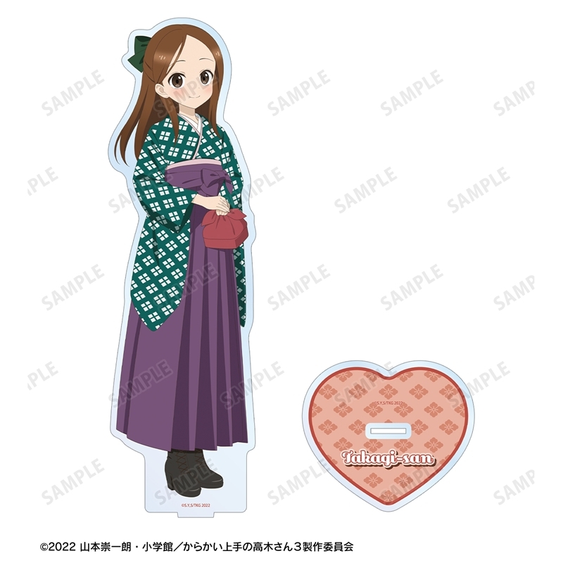 からかい上手の高木さん 描き下ろし 高木さん 明治 時代ファッションver. 特大アクリルスタンド 画像 3 | AniSmile