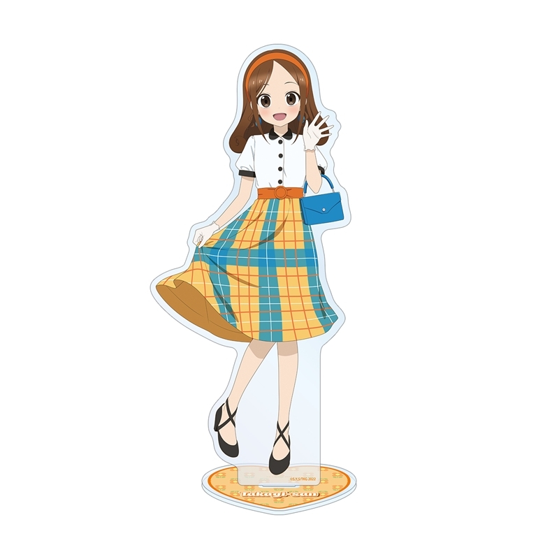 からかい上手の高木さん 描き下ろし 高木さん 昭和 時代ファッションver. 特大アクリルスタンド - 公式商品画像 | AniSmile