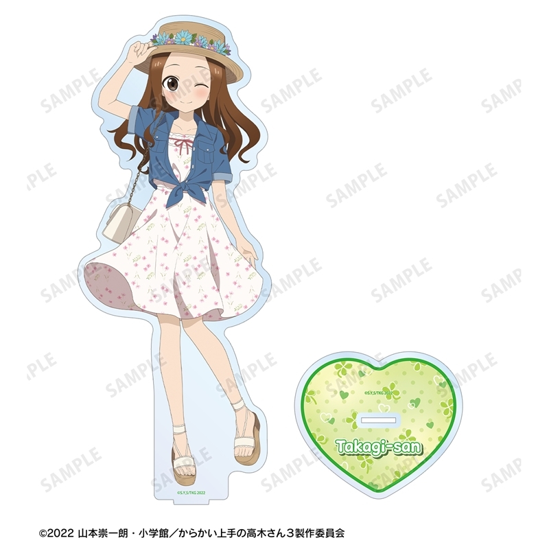 からかい上手の高木さん 描き下ろし 高木さん 平成 時代ファッションver. 特大アクリルスタンド 画像 3 | AniSmile