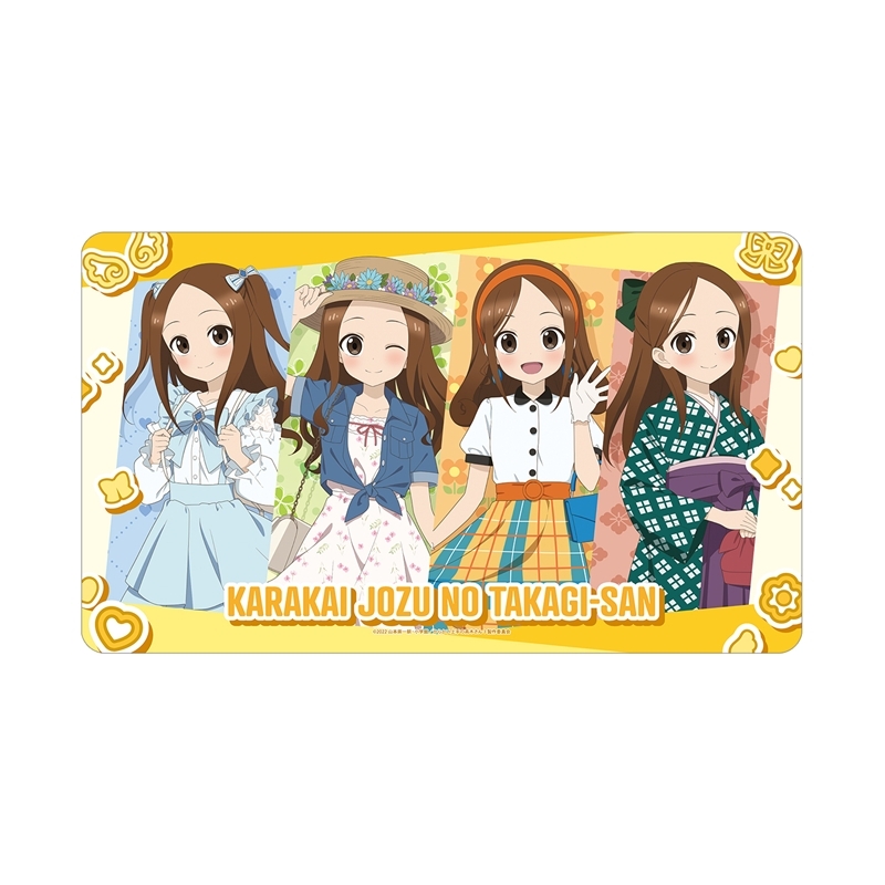 からかい上手の高木さん 描き下ろし 高木さん 時代ファッションver. マルチデスクマット - 公式商品画像 | AniSmile