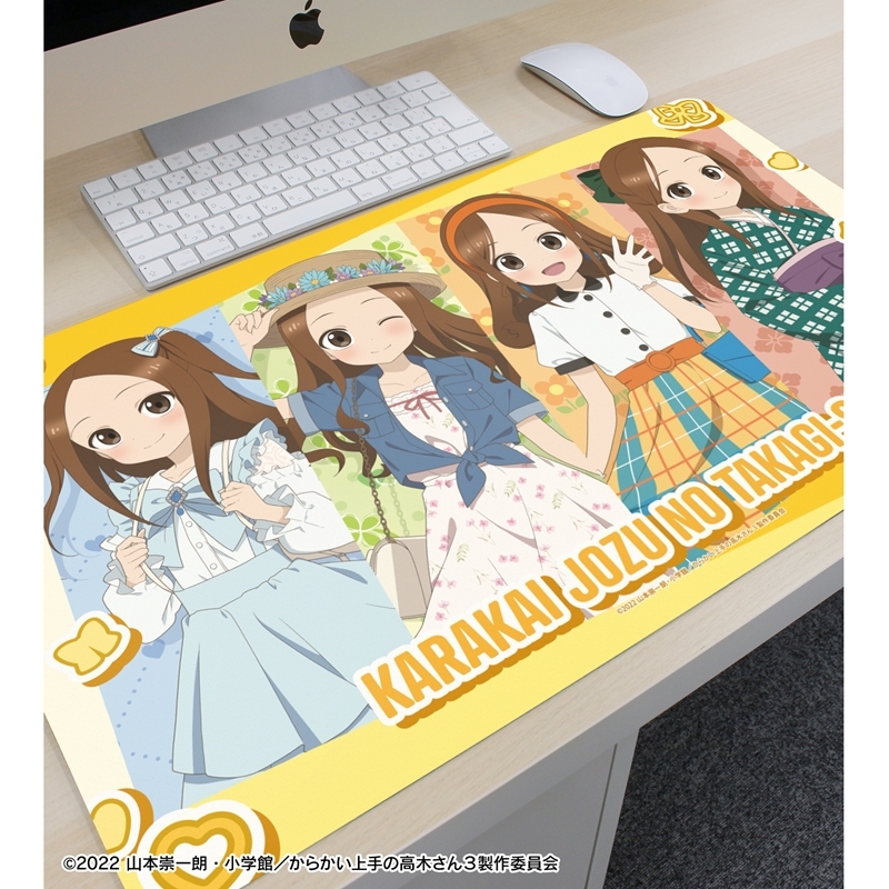 からかい上手の高木さん 描き下ろし 高木さん 時代ファッションver. マルチデスクマット 画像 3 | AniSmile