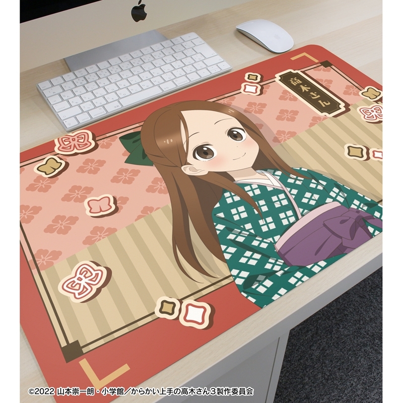 からかい上手の高木さん 描き下ろし 高木さん 明治 時代ファッションver. マルチデスクマット 画像 3 | AniSmile