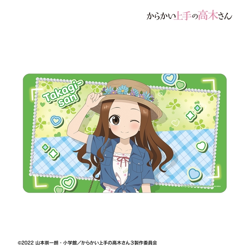 からかい上手の高木さん 描き下ろし 高木さん 平成 時代ファッションver. マルチデスクマット 画像 2 | AniSmile