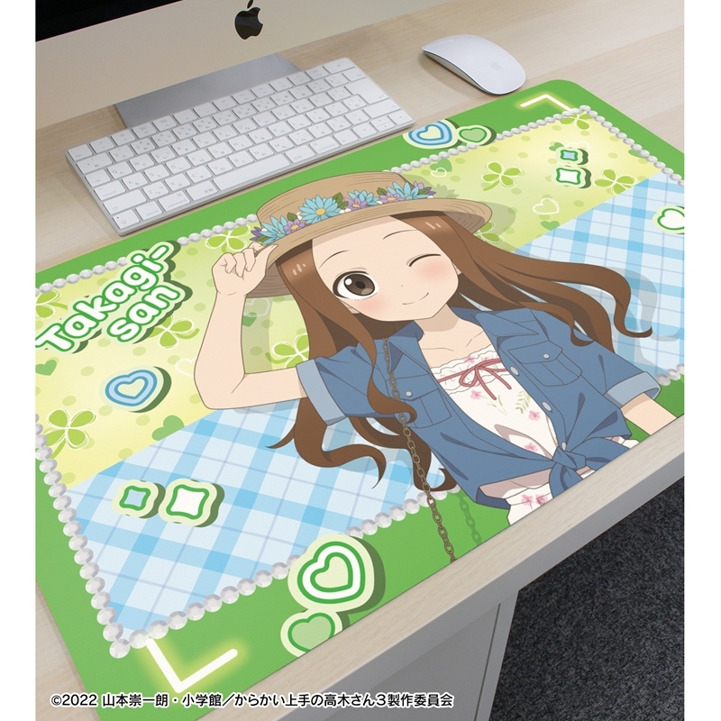 からかい上手の高木さん 描き下ろし 高木さん 平成 時代ファッションver. マルチデスクマット 画像 3 | AniSmile