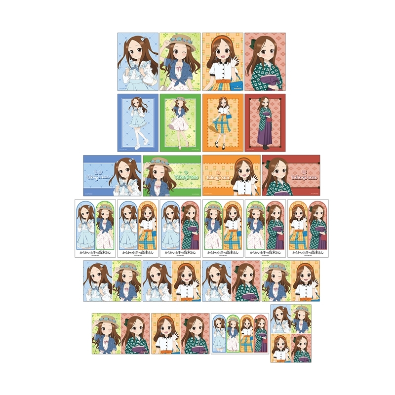 からかい上手の高木さん 描き下ろし 高木さん 時代ファッションver. トレーディングブロマイド(単位/単品) - 公式商品画像 | AniSmile